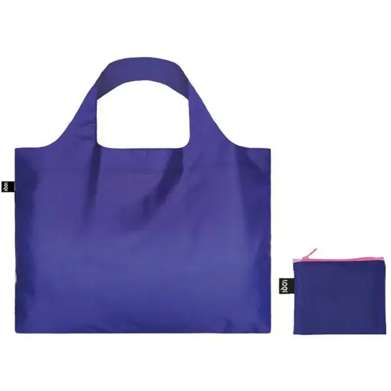 LOQI Puro Reusable Shopping Bag, Violet {2}