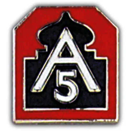 PINS- ARMY, 005TH ARMY (1") {1}