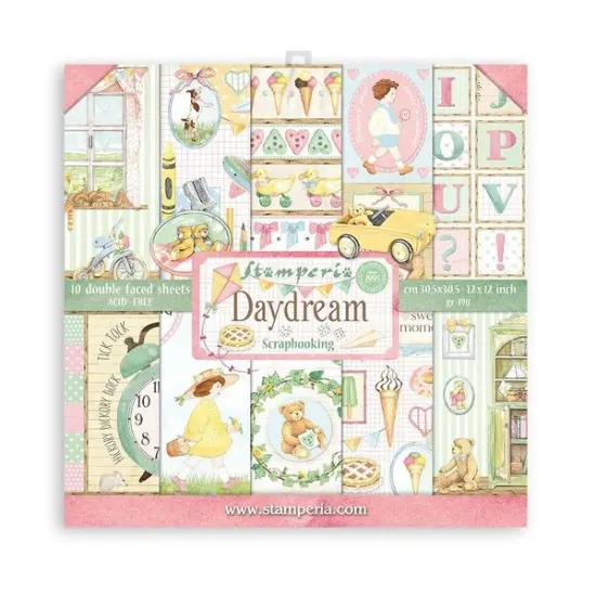 Stamperia Daydream Girl 12x12 Paper Pack {1}