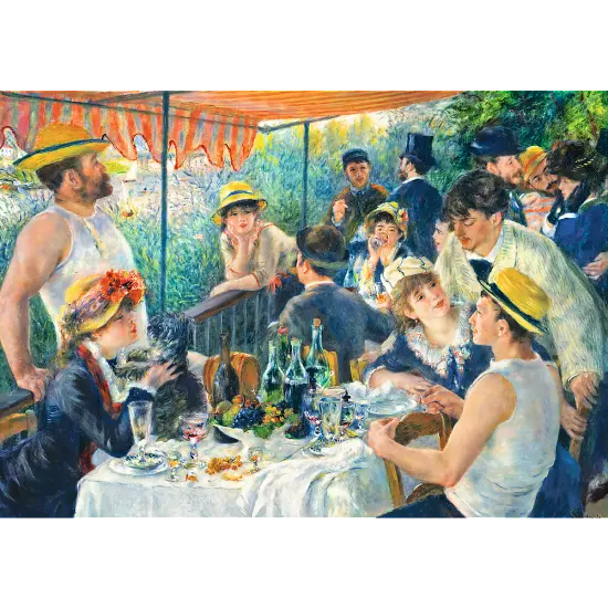 1000 Piece Jigsaw Puzzles, Luncheon of The Boating Party - Renoir, Still-Life Puzzle, Art Puzzles, Adult Puzzles, Trefl 10499 {2}