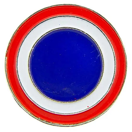 EagleEmblems P62434 PIN-Army,001ST Corps,CLR (R-W-B) (1'') {1}