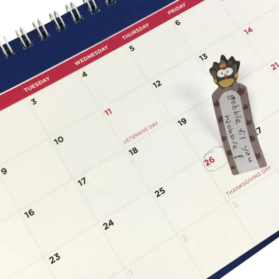 Wrapables® Bookmark Flag Tab Sticky Markers (Set of 2), Cute Celebration Owls {4}