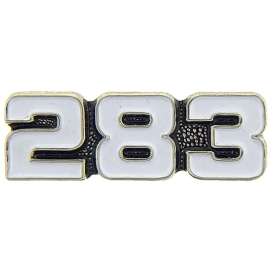 EagleEmblems P05937 PIN-CAR,Number,283 (1'') {1}