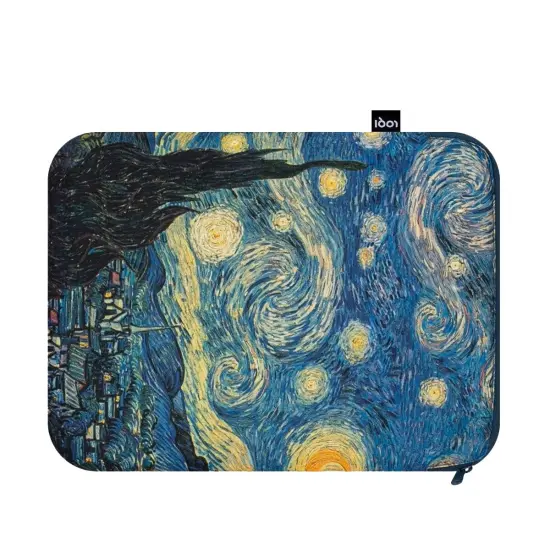 LOQI Museum Laptop Cover, Vincent Van Gogh's The Starry Night, One Size {2}