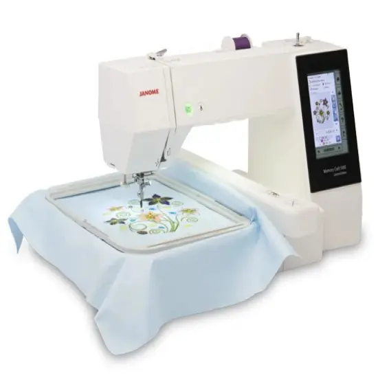 Janome Memory Craft 500E Limited Edition Embroidery Machine 11x.7.9 {2}