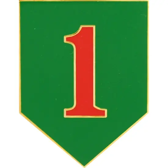 EagleEmblems P16281 Pin-Army, 001St Inf.Div. (1-1/2") {1}