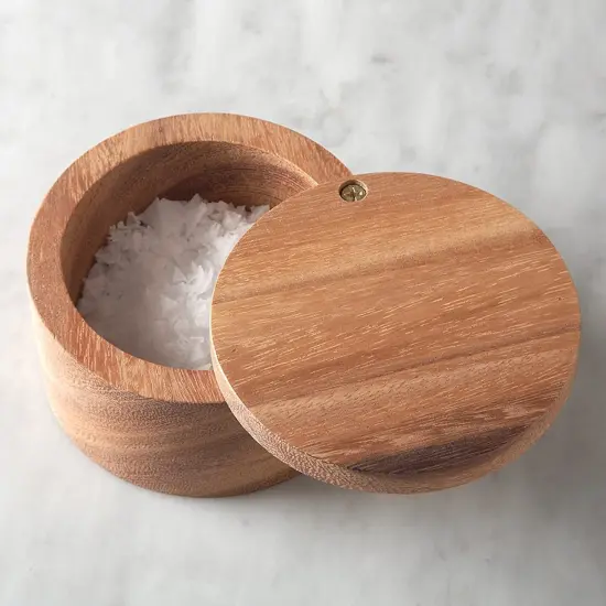 Ironwood Gourmet 28221 Appalachian Salt Cellar, Acacia Wood {7}