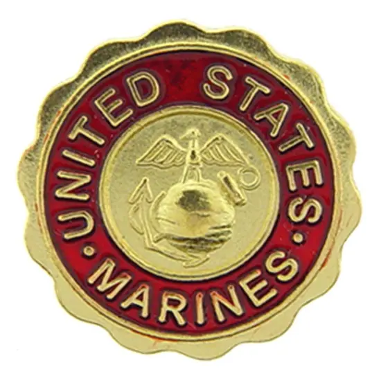 U.S.M.C. Logo Pin 3/4" {1}