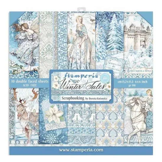 Stamperia Winter Tales 6x6 Paper Pack {1}