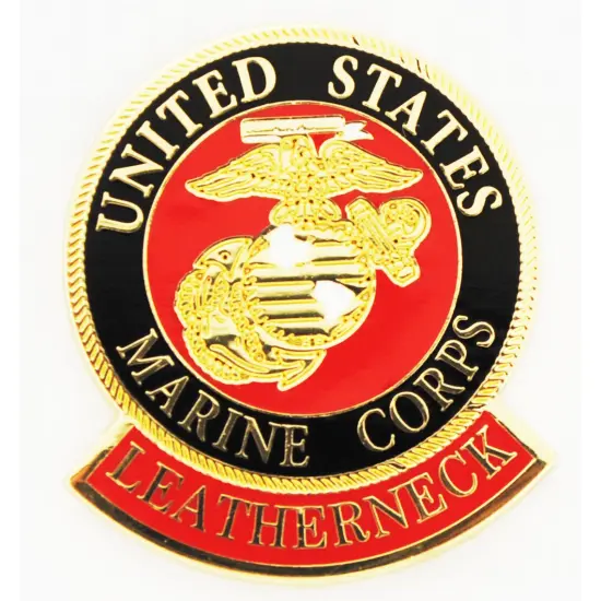 Eagle Emblems Pin-Usmc Logo, Leatherneck (1-1/8") {1}