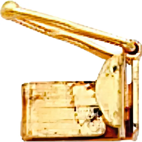 18K Gold Box Clasp Replacement Tongue (5.60Mm To 8.90Mm) {1}