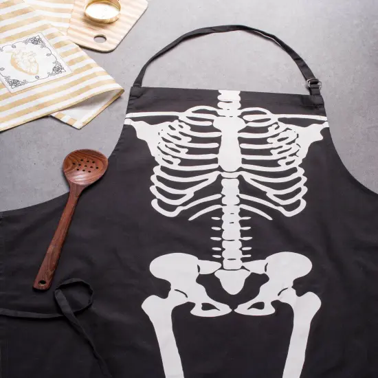 DII Skeleton Print Chef Apron {2}