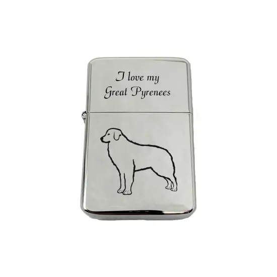 Lighter I love my Great Pyrenees CHROME {1}