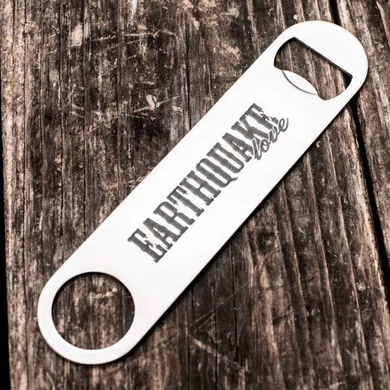 Earthquake Love - Bottle Opener {1}