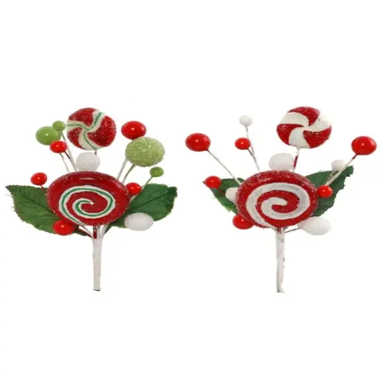 Mixed Christmas Candy Pick, Assorted Holiday Confections - 48 Piece Set, Festive Holiday Treats for Decor, Gifting & Celebrations - 2024 Christmas Collection, Floral Home by Artificial Flowers {1}
