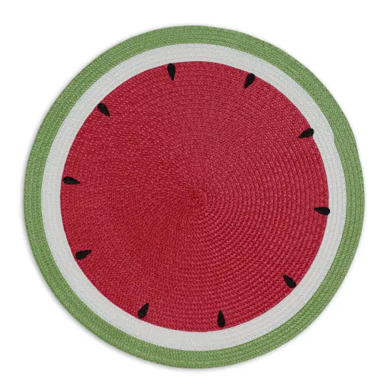 DII Summer Day Watermelon Placemats Set/6 {2}