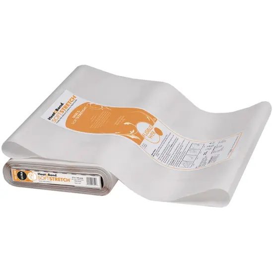 HeatnBond Ultra Soft Stretch Iron-On Adhesive-17"X20yd {2}