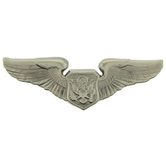 EagleEmblems P12642 Wing-USAF,Aircrew.Off,BAS (Mini) (1.25'') {1}