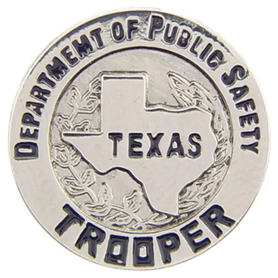 Texas Trooper Badge Pin 1" {1}