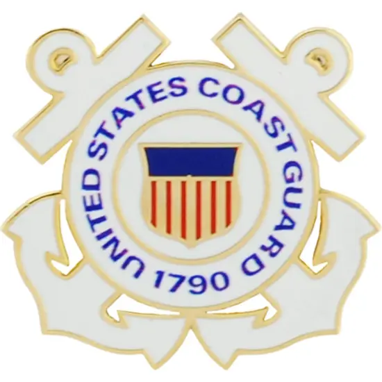 U.S. Coast Guard Logo Pin 1" {1}