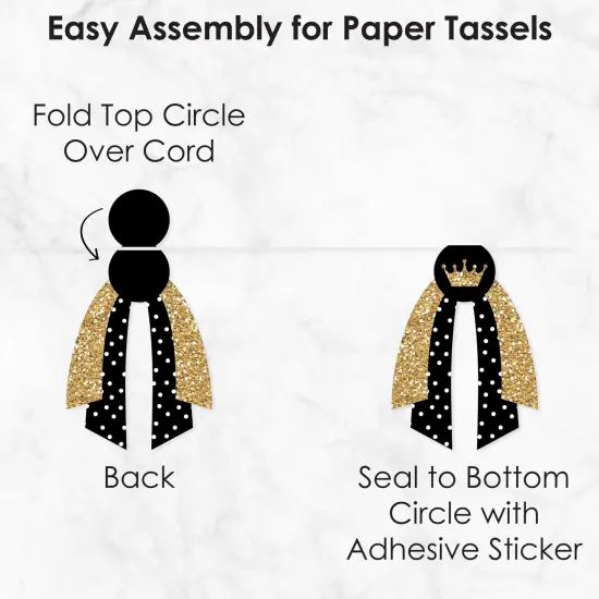 Big Dot of Happiness HOCO Dance - DIY Homecoming Pennant Garland Decoration - Triangle Banner - 30 Pieces {7}