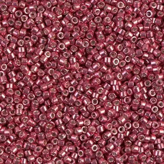 Miyuki Delica Bead 11/0 - DB0428 - Galvanized Light Cranberry {1}