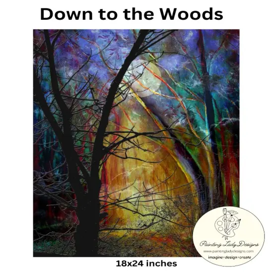 Down to the Woods - Art paper for Decoupage and Mixed Media {1}