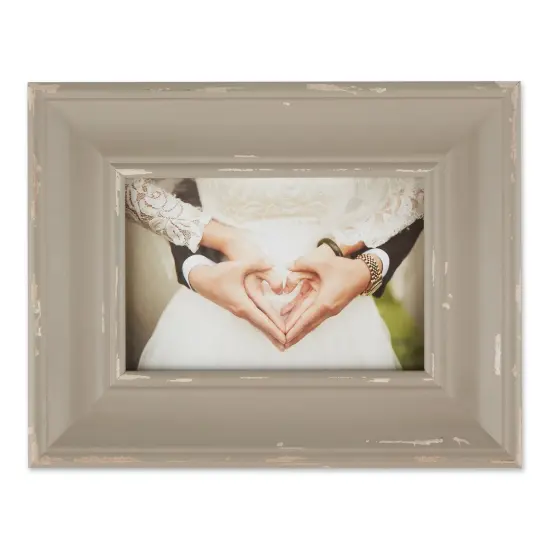 DII 4x6 Distressed Antique Stone Farmhouse Picture Frame {1}