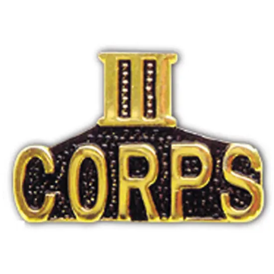 III Corps Pin 1" {1}