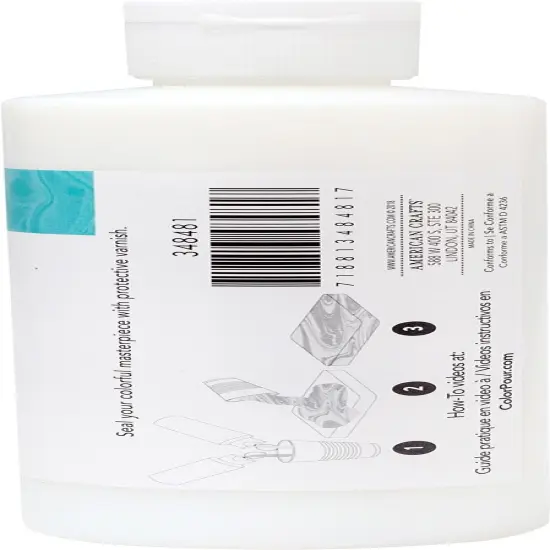 American Crafts Color Pour Glossy Varnish 8oz {3}