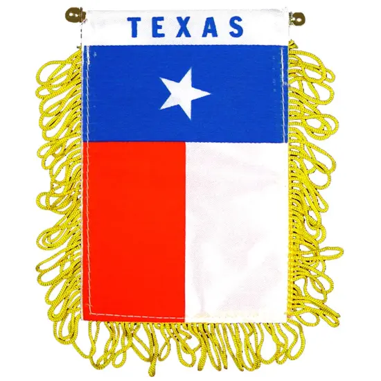 Texas State Flag Mini Banner 3" x 5" {1}