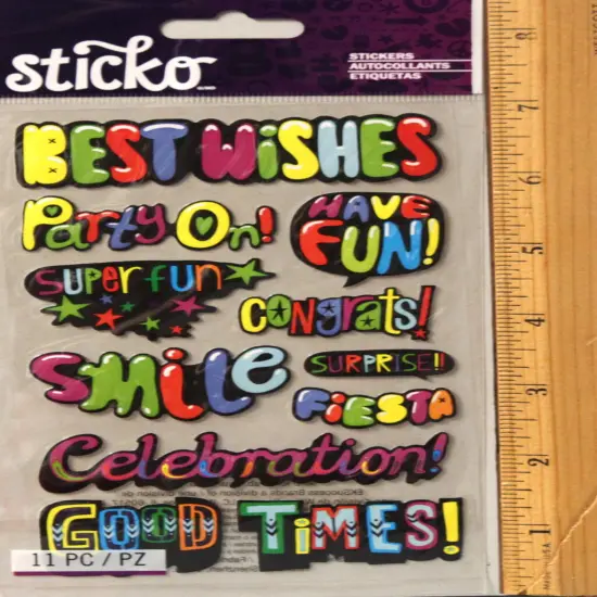 Sticko Party On Stickers {1}