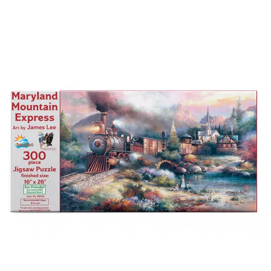Sunsout Maryland Mountain Express 300 pc Jigsaw Puzzle 18008 {4}