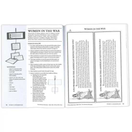 History Pockets: The American Revolution Book, Grades 4-6+ {3}