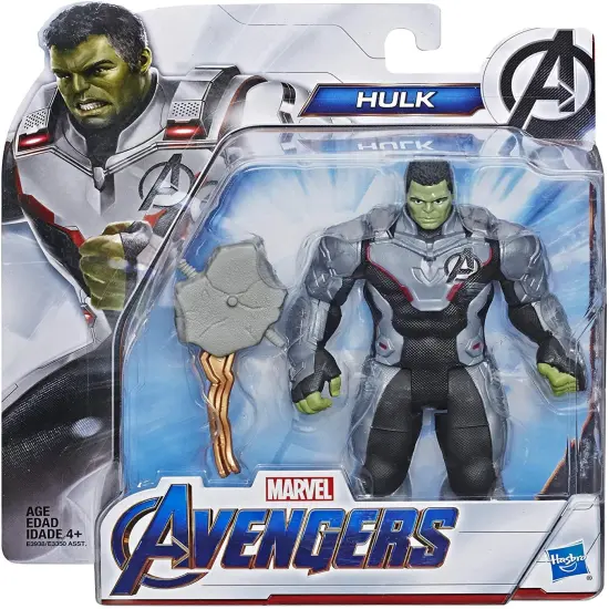 Marvel Avengers Endgame 6 Inch Action Figure | Team Suit Hulk {3}