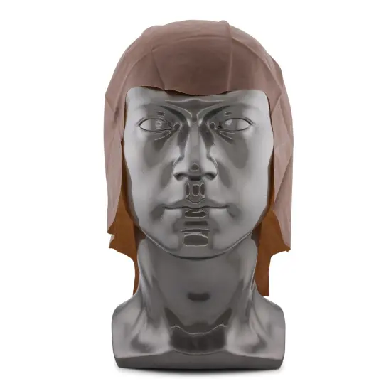 Dark Brown Pro Bald Head Adult Costume Accessory | One Size {1}