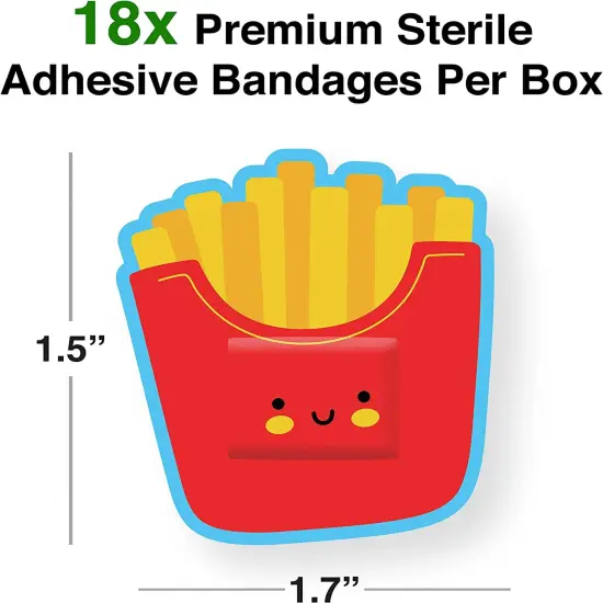 French Fries GAMAGO Bandages | Set of 18 {3}
