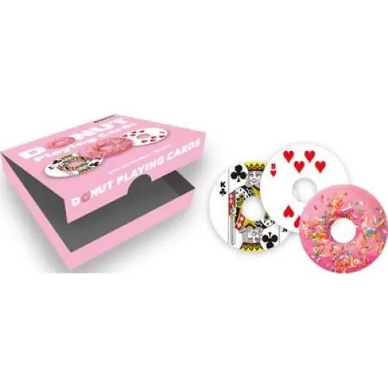 Donut-Shaped Playing Cards | 52 Card Deck + 2 Jokers {4}