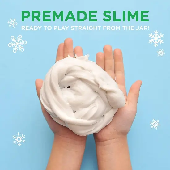 Snowman Snot 1 Non-Toxic White Slime Kit {4}