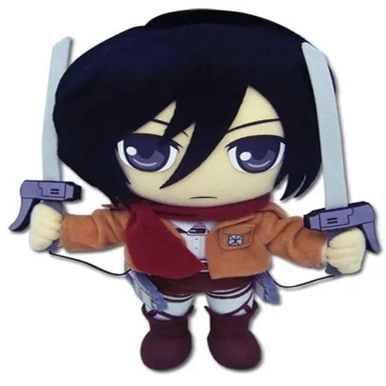 Attack On Titan Mikasa Plush {1}