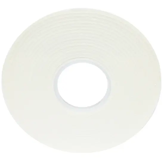 Sticky Thumb Double-Sided Foam Tape 3.94 Yards-White, 0.125"X1mm {2}