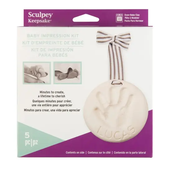 Sculpey Keepsake Kit-Baby Impression {1}