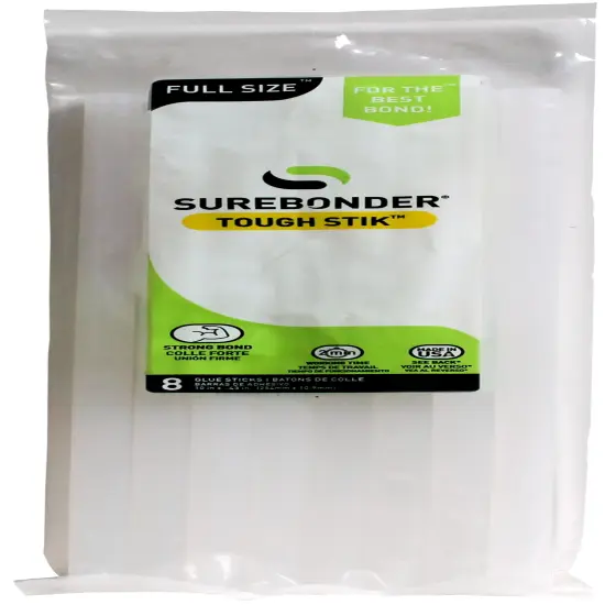 Surebonder High-Temp AcrylStik High Performance Glue Sticks-7/16"X10" 8/Pkg {1}