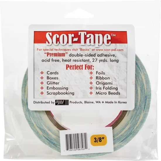 Scor-Tape-.375"X27yd {1}