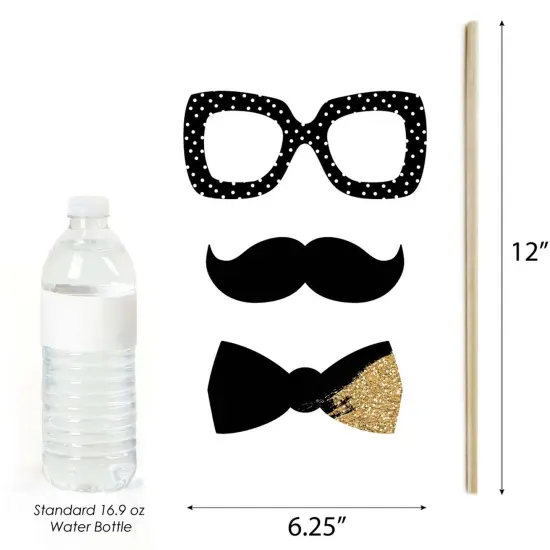 Big Dot of Happiness Reunited - School Class Reunion Party Photo Booth Props Kit - 20 Count {6}