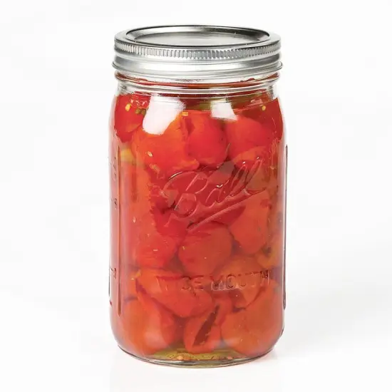 Ball Wide Mouth Quart Canning Jars Lids and Bands USA Made Pack of 12 {3}