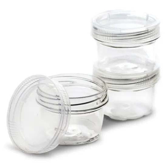 Craft Medley Bead Storage Screw-Top Cups 3/Pkg-1.5oz {2}