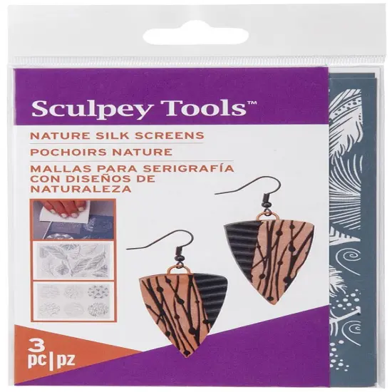 Sculpey Silkscreen Kit-Nature {1}