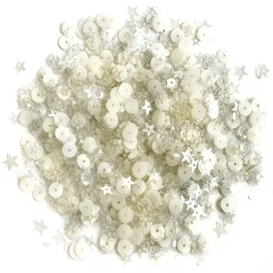 Buttons Galore 28 Lilac Lane Tin W/Sequins 30g-North Star {2}