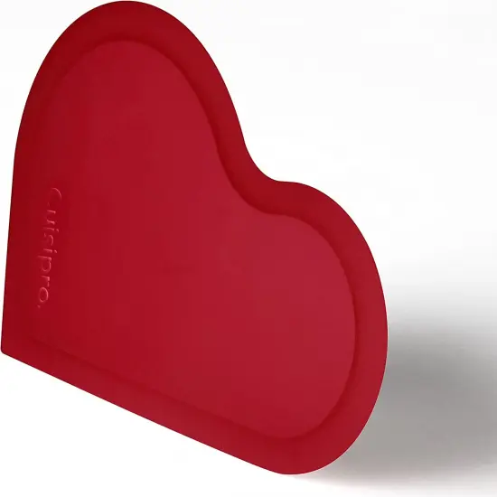 Cuisipro Flexible Silicone Bowl Scraper Cake Icing Decorator Red {3}